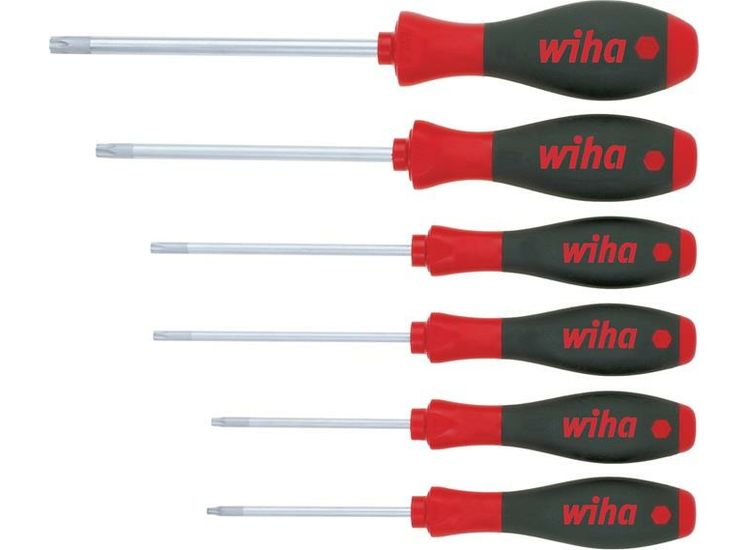 Wiha SoftFinish® TORX® Screwdriver Set, 6 Piece