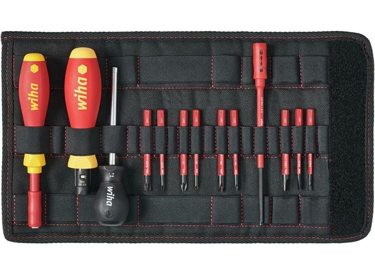 Wiha TorqueVario®-S electric Screwdriver Set, 14 Piece