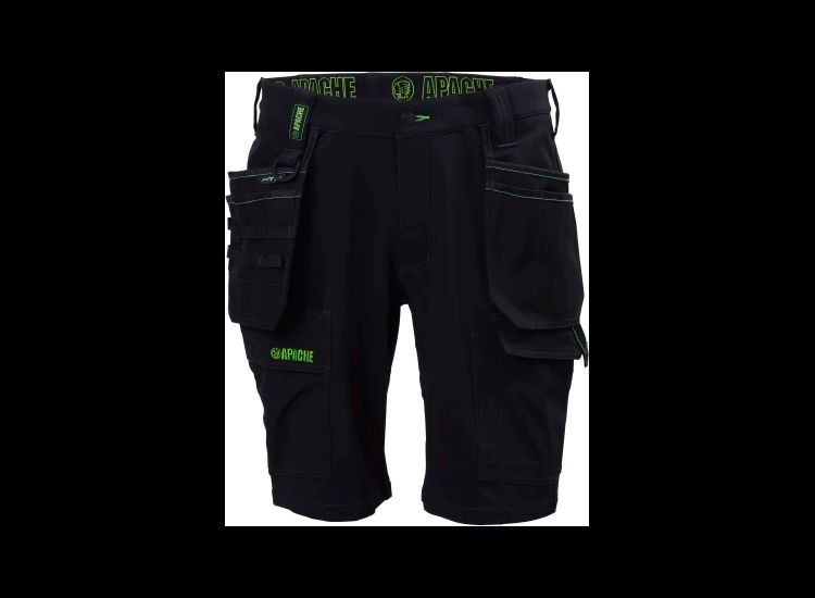 Apache Whistler Black Stretch Holster Shorts