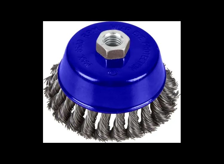BlueSpot Tools Twist Knot Cup Brush