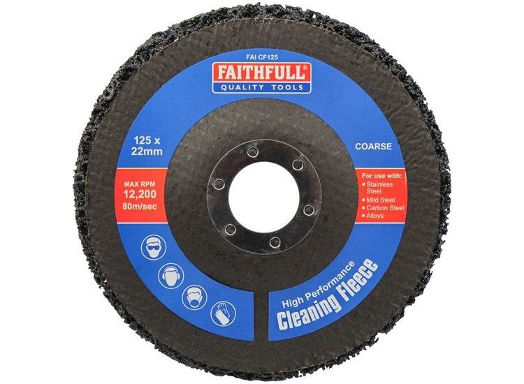 Faithfull Cleaning Fleece Discs