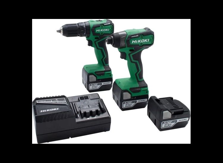 HiKOKI KC18DDXJBZ Twin Pack 18V 3 x 5.0Ah Li-ion