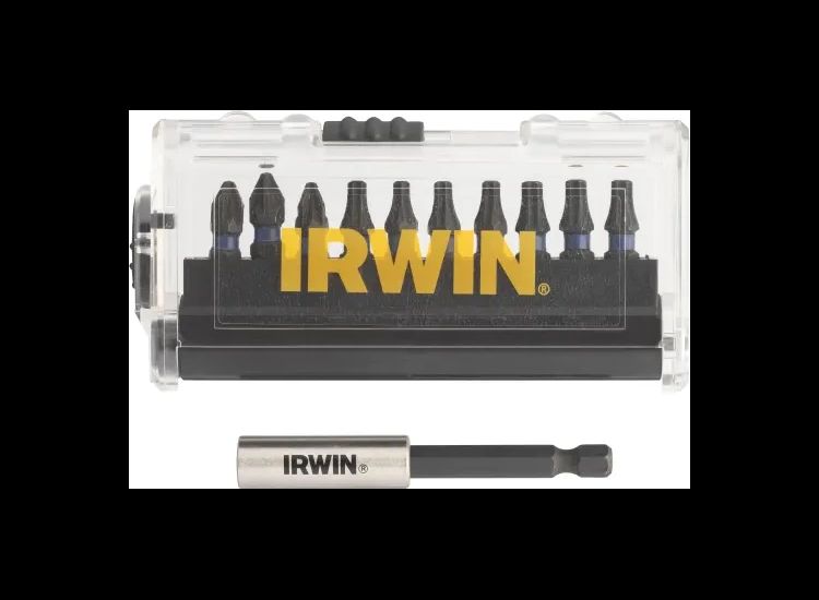 IRWIN® Impact Pro Performance Screwdriver Bit Set, 10 Piece