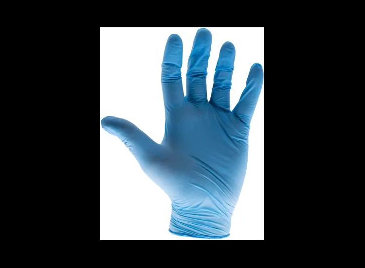 Scan Nitrile Disposable Gloves, Blue