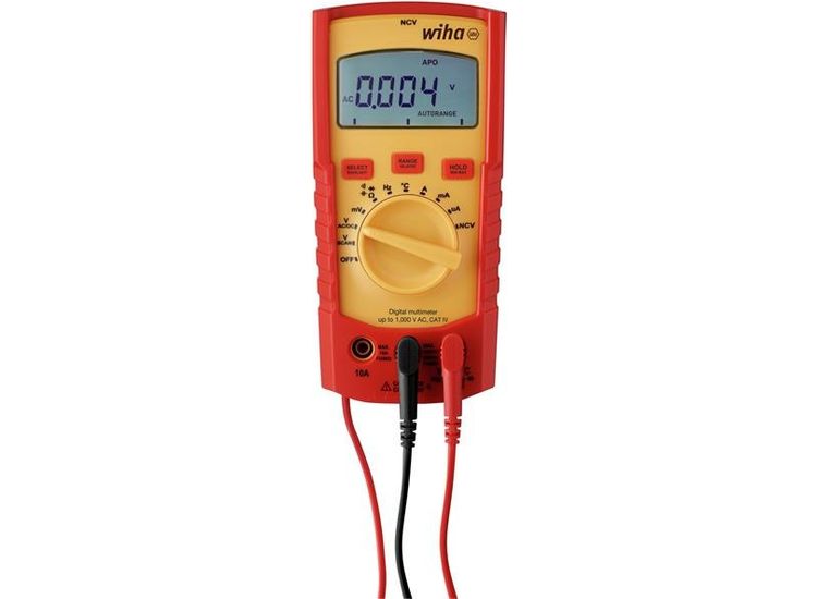 Wiha Digital Multimeter 1,000 V AC, CAT IV
