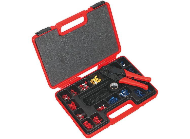 Sealey AK386 Ratchet Crimping Tool Kit 552pc