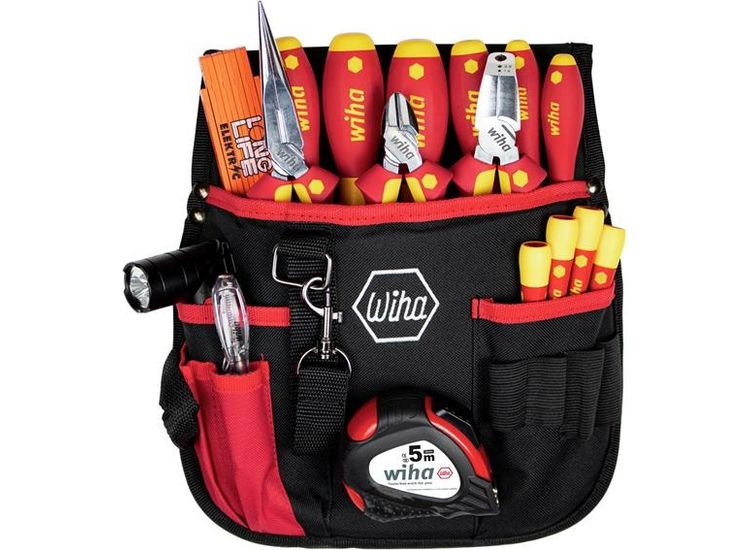 Wiha electrician Tool Set, 18 Piece (inc. Belt Pouch)