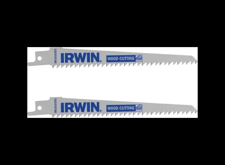 IRWIN® Sabre Saw Blade Wood/PVC Cutting 152mm Pack of 2