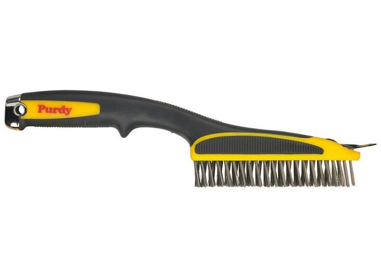 Purdy® Short Handled Wire Brush 11in