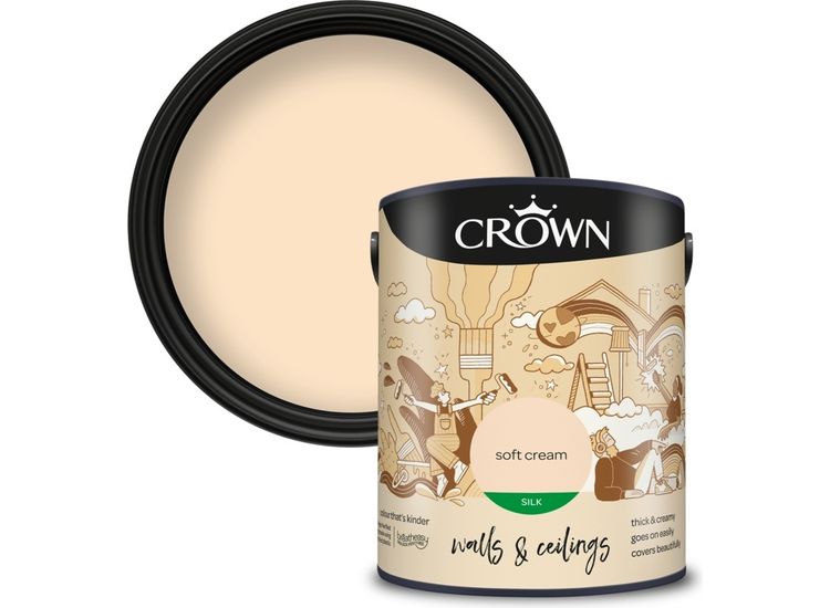 Crown Walls &amp; Ceilings Silk 5L