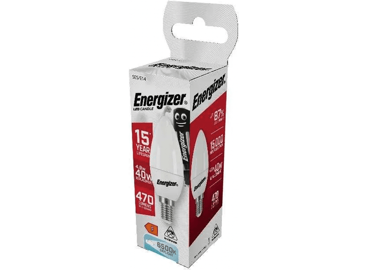 Energizer S9418 LED Candle SES E14 6500k Daylight