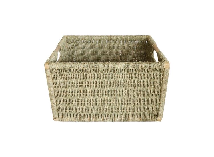 Hearth &amp; Home HH350 Natural Rectangular Log Basket