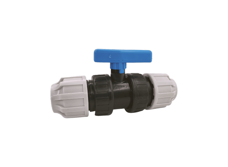 Hydrodiff MTGCV25 MDPE Compression Stop Valve