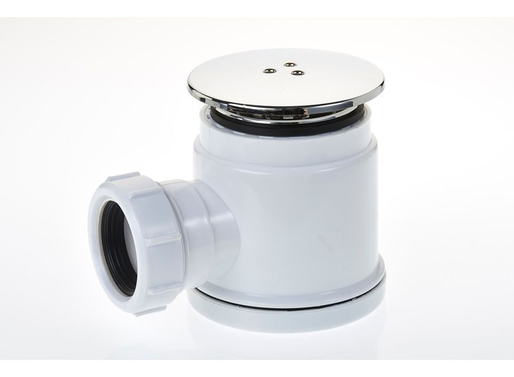 Make PRO066 Shower Tray Trap Chrome 40mm