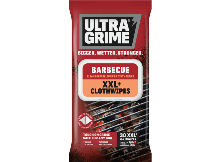 Ultragrime 5450 Life BBQ Cloth Wipes 30 Pack