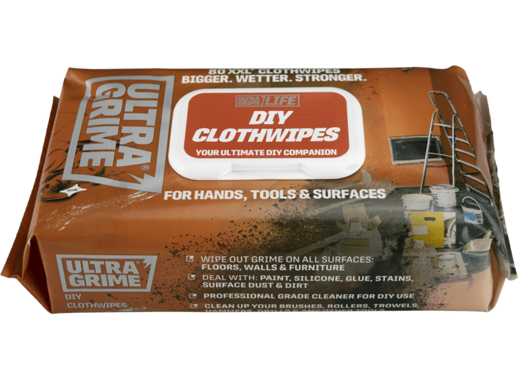 Ultragrime 5620 Life DIY Cloth Wipes 80 Pack