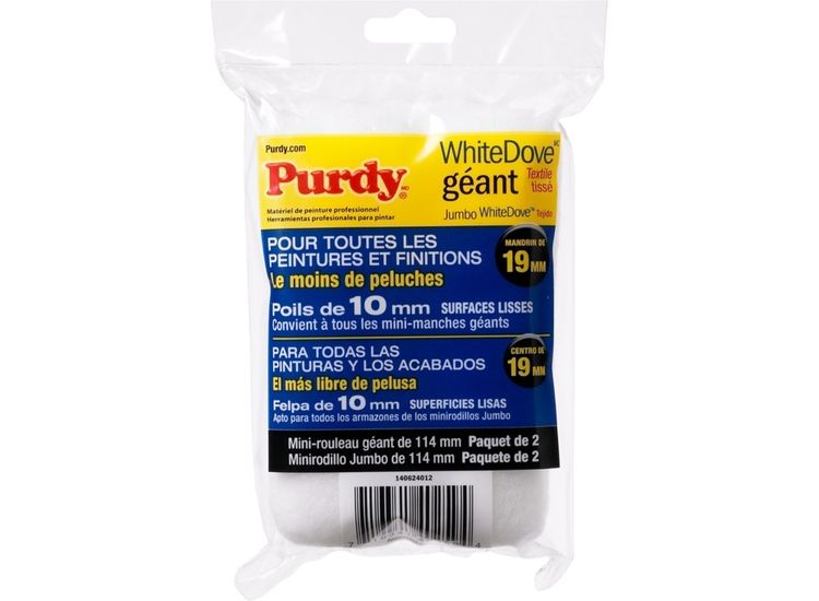 Purdy 14G624012 White Dove Jumbo Sleeve 4.5"x3/8"