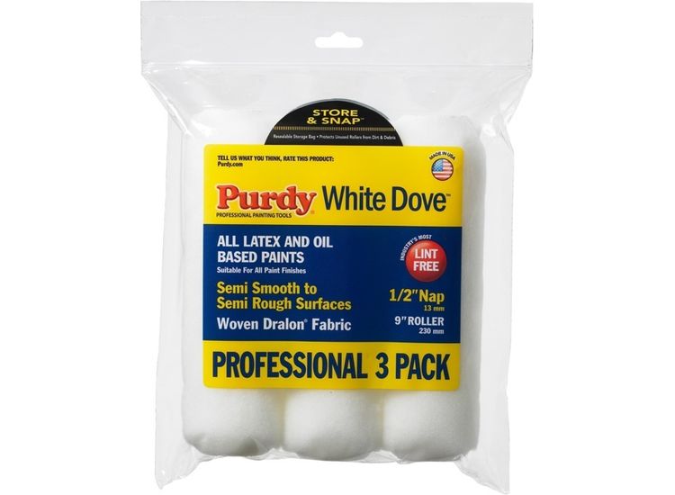Purdy 140670122 White Dove Sleeve 12"x3/8"x1.5"