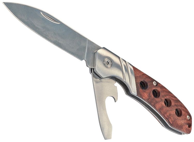 Faithfull Twin Stainless Steel Blade Knife 63mm