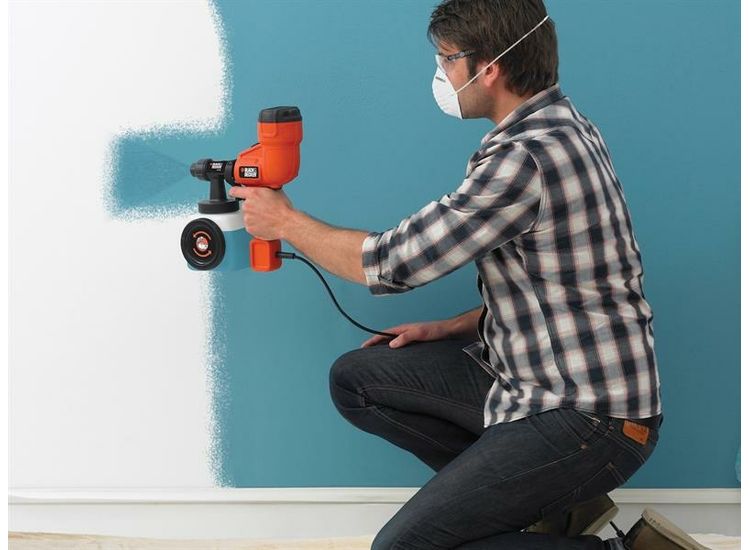 BLACK + DECKER DHVLP Handheld Spray Gun 400W 240V