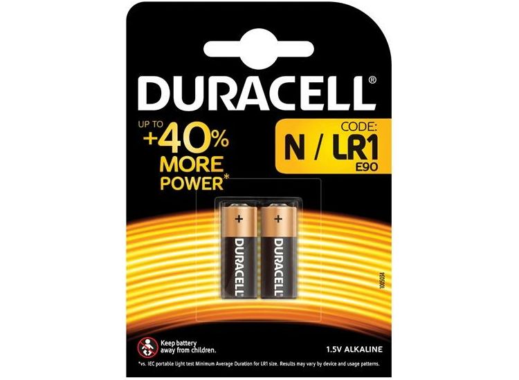 Duracell LR1 Electronic Battery (Pack 2)
