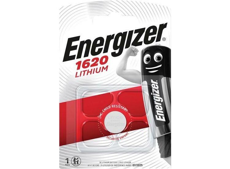 Energizer® CR1620 Coin Lithium Battery (Single)
