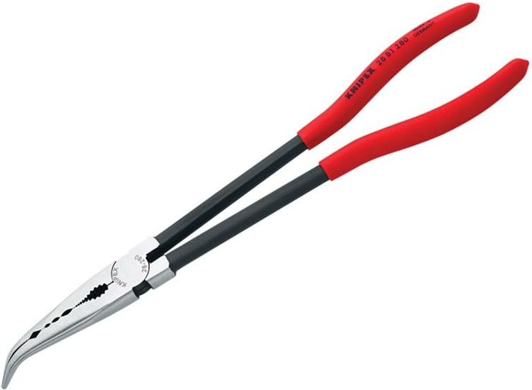 Knipex Long Reach Bent Needle Nose Pliers 280mm