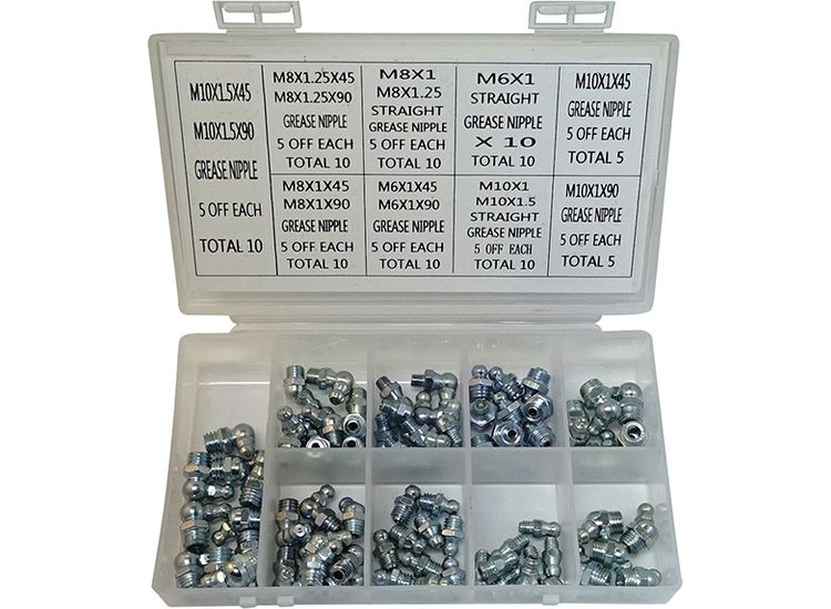 Lumatic Grease Nipple Selection Box Metric