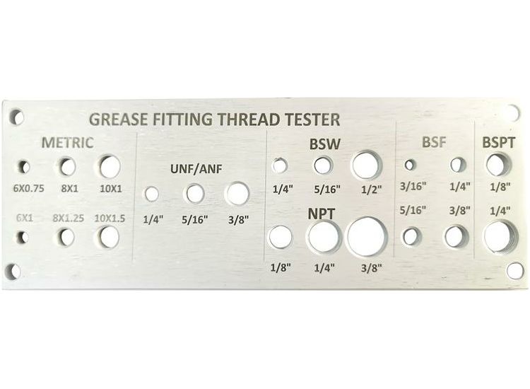 Lumatic Thread Identification Plate