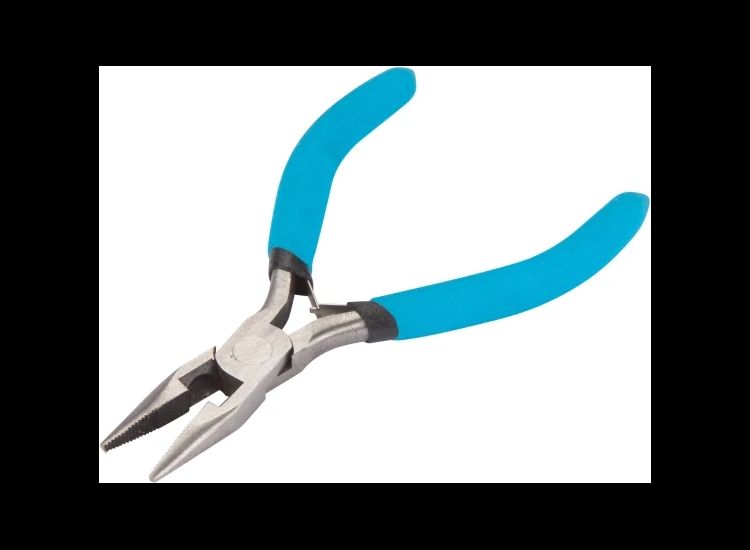 BlueSpot Tools Soft Grip Mini Long Nose Pliers