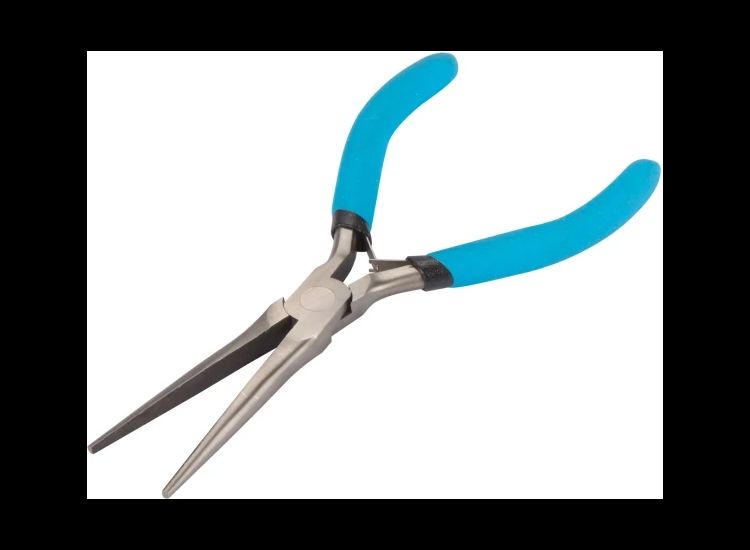 BlueSpot Tools Soft Grip Mini Needle Nose Pliers
