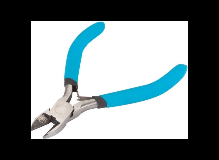 BlueSpot Tools Soft Grip Mini Side Cutter Pliers