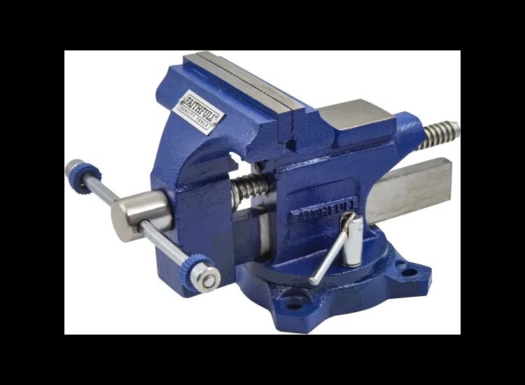 Faithfull Light-Duty Mechanics Vice 100mm (4in)