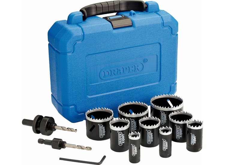 Draper Expert 08564 Cobalt Hole Saw Set (12 Piece)