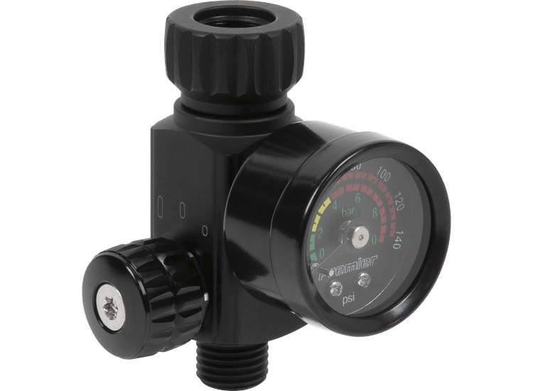 Sealey On-Gun Air Pressure Regulator/Gauge with Glass Lens AR02