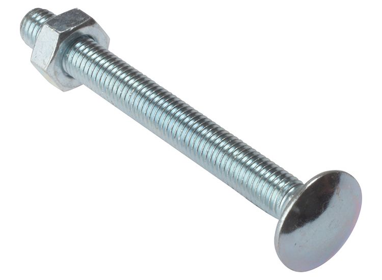 ForgeFix Carriage Bolts, ZP