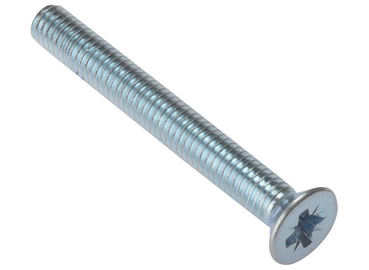 ForgeFix Machine Screws, Pozi, CSK, ZP