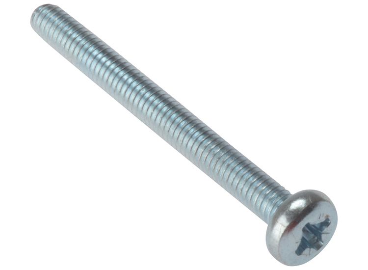 ForgeFix Machine Screws, Pozi, Pan Head, ZP