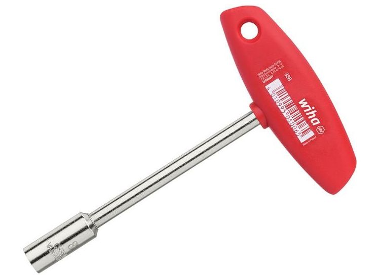 Wiha Internal Square Nut Driver with T-handle 10 x 125mm