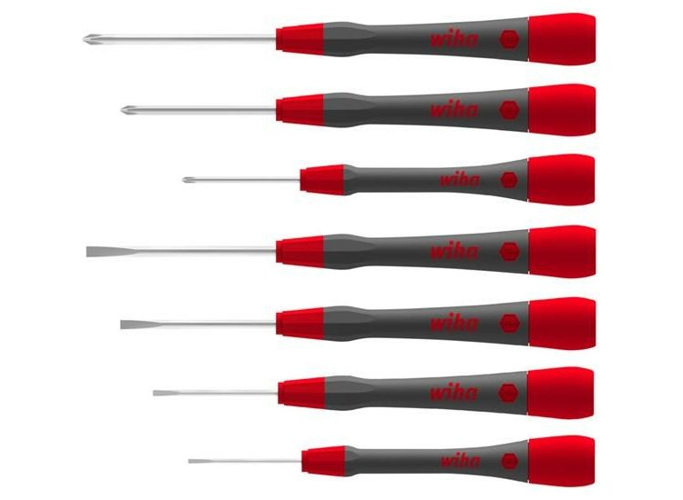 Wiha PicoFinish® SL/PH Fine Screwdriver Set, 7 Piece