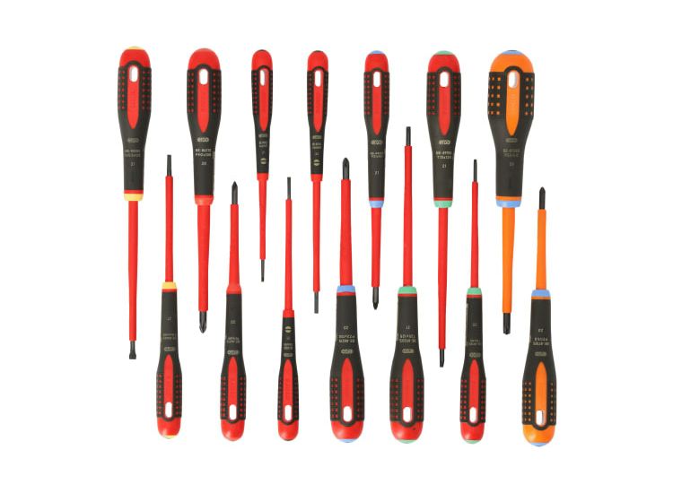 Bahco BE-9872 ERGO™ Screwdriver Set, 14 Piece