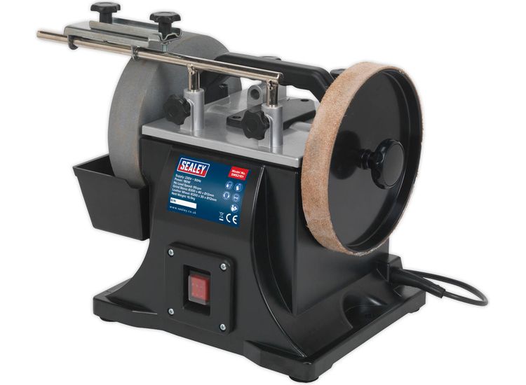 Sealey SMS2101 Sharpener &amp;#8709;200mm with Honing Wheel