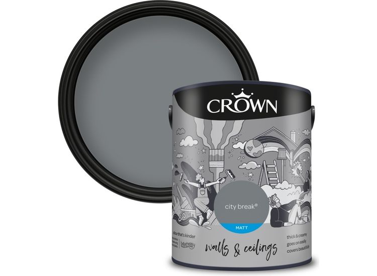 Crown Walls &amp; Ceilings Matt 5L