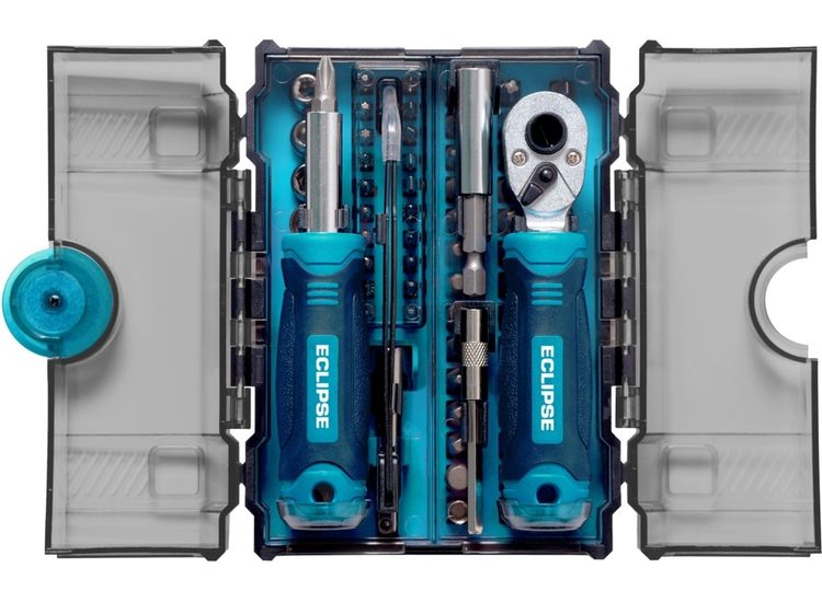 Eclipse EMS78PS 1/4" Square Dr Mini Socket &amp; Insert Set
