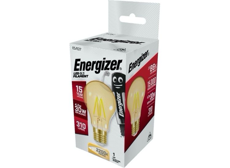 Energizer S12860 Filament LED Lamps E27
