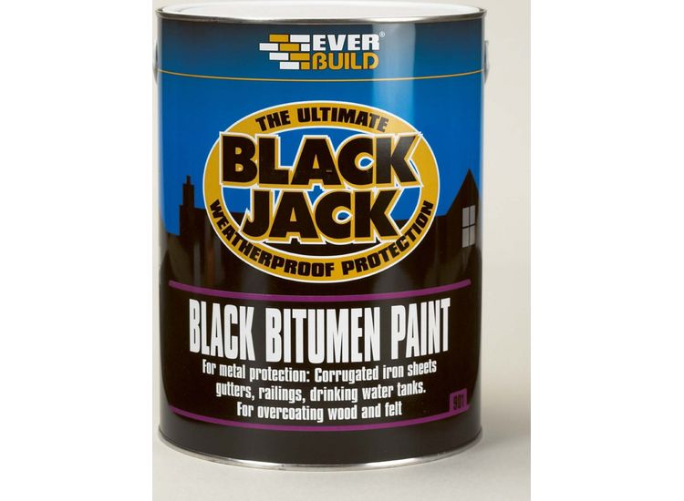 Everbuild Black Bitumen Paint