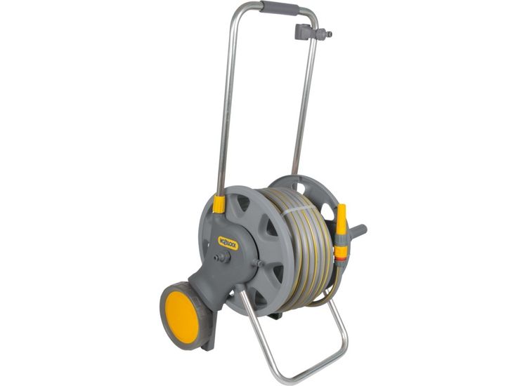 Hozelock 100-001-014 60m Assembled Hose Cart with 50m Hose