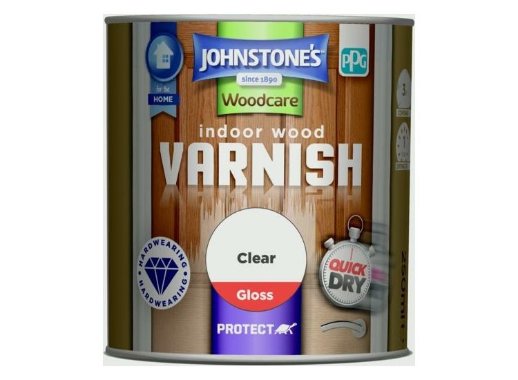 Johnstone's Indoor Wood Varnish - Clear Gloss