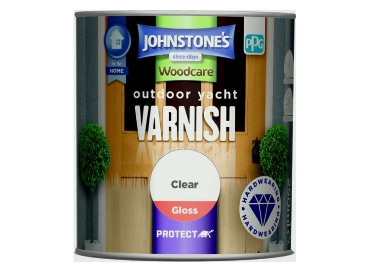 Johnstone's 309309 Outdoor Yacht Varnish Gloss 250ml