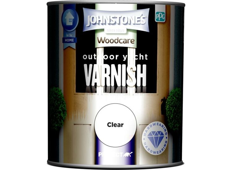 Johnstone's 309310 Outdoor Yacht Varnish Gloss 750ml